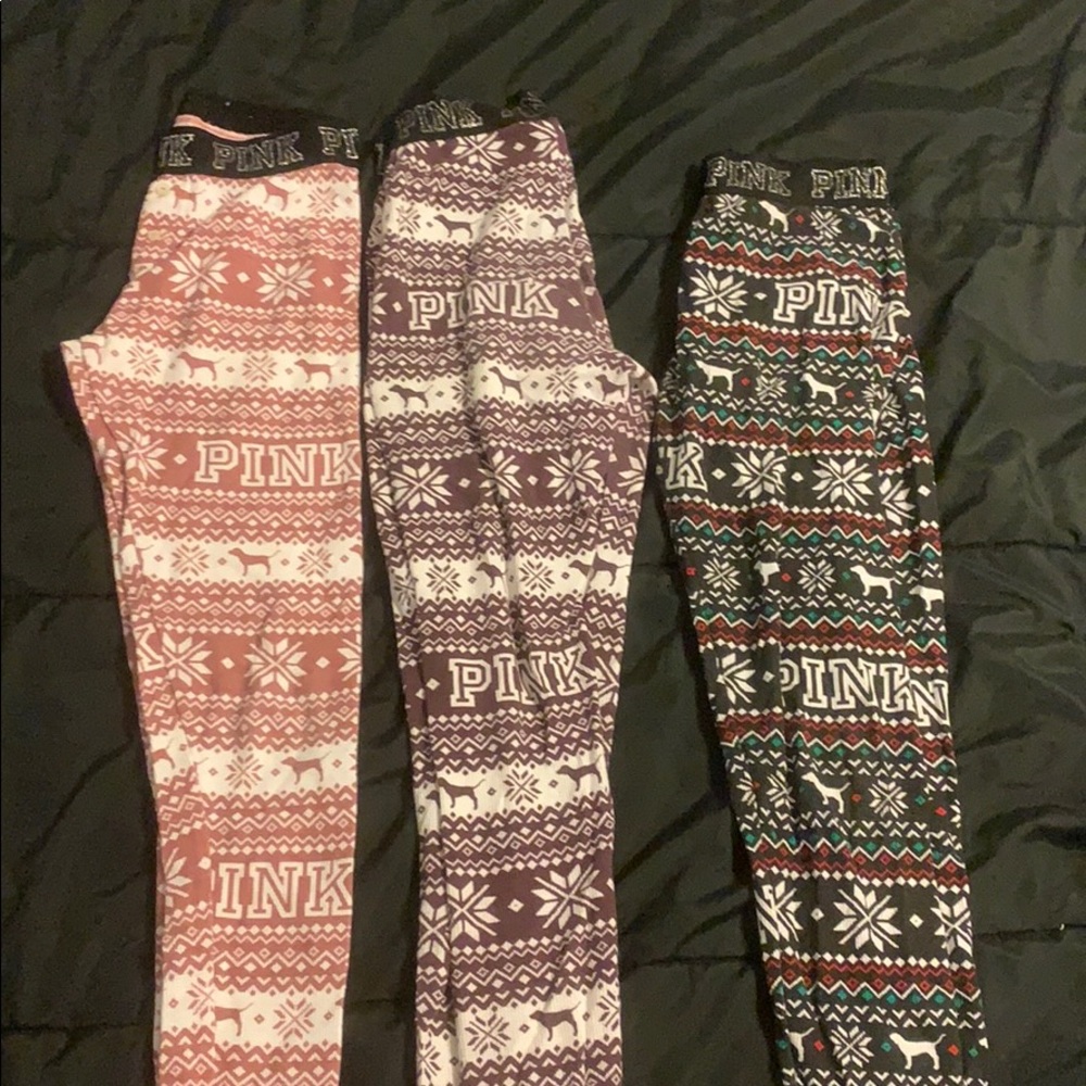 Set of 3 Victoria’s Secret pajama pants